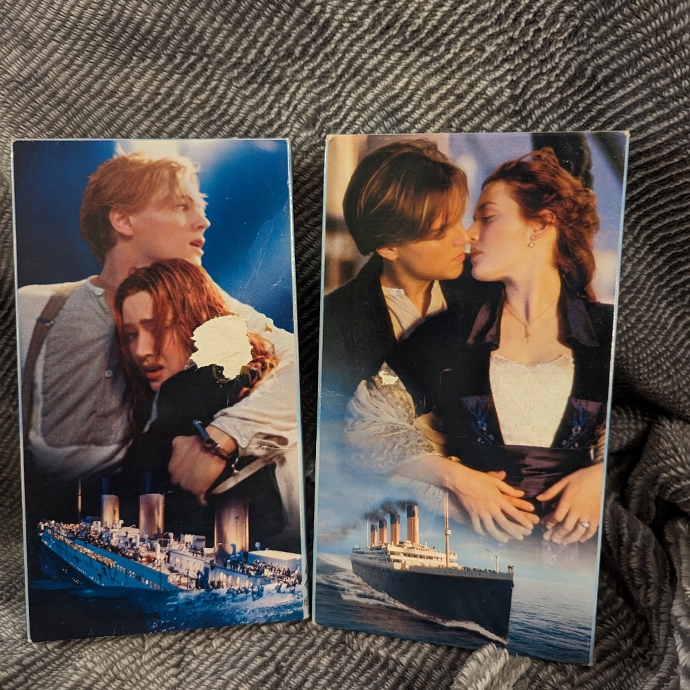 💵2/20$ bundle and save💵 Titanic double VHS - Picture 4 of 6